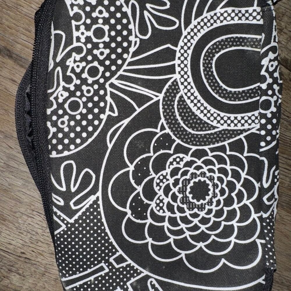 Amika Hair small travel Bag makeup care skull rock star punk